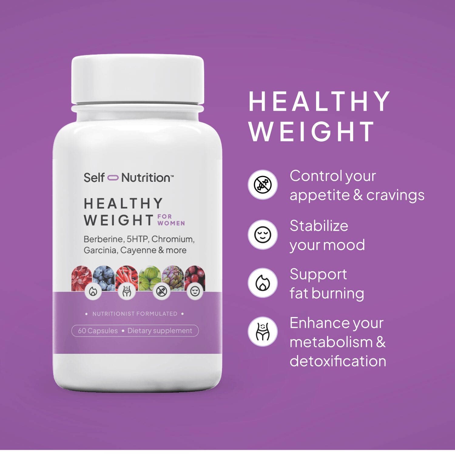 Healthy Weight women’s weight management supplement by Self Nutrition